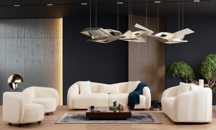 Atelier Del Sofa Venedik Sofá de 3 plazas Crema Atelier Del Sofa Venedik Sofá de 3 plazas Crema